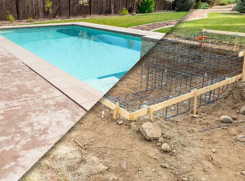 Pool construction process